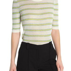 NWT Veronica Beard Short Sleeve Dean Sweater  Sz S